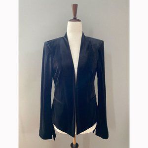 Calvin Klein Black Velvet Blazer